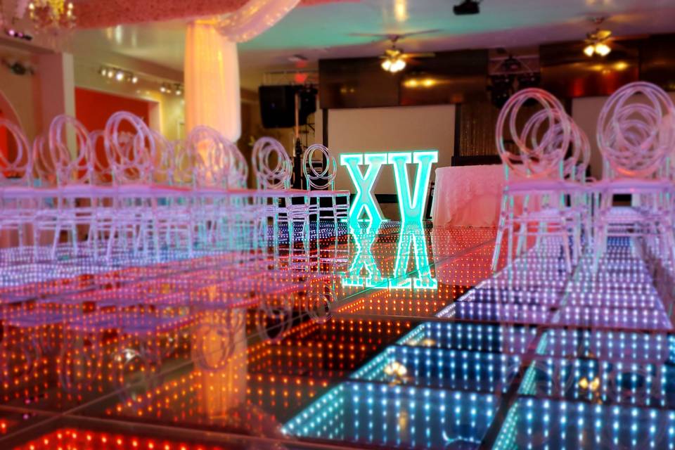 XV LED Letters