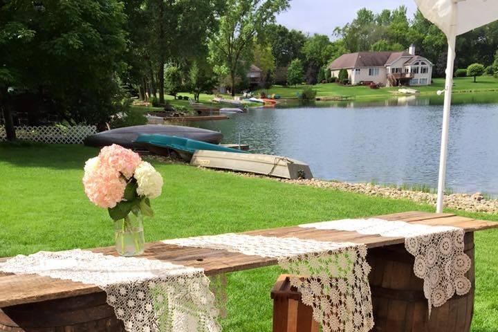 Wine Barrel Buffet