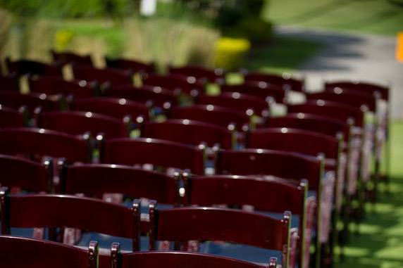 Red chairs | Mike Briggs