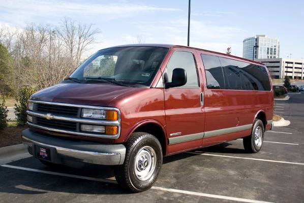 14 passenger van