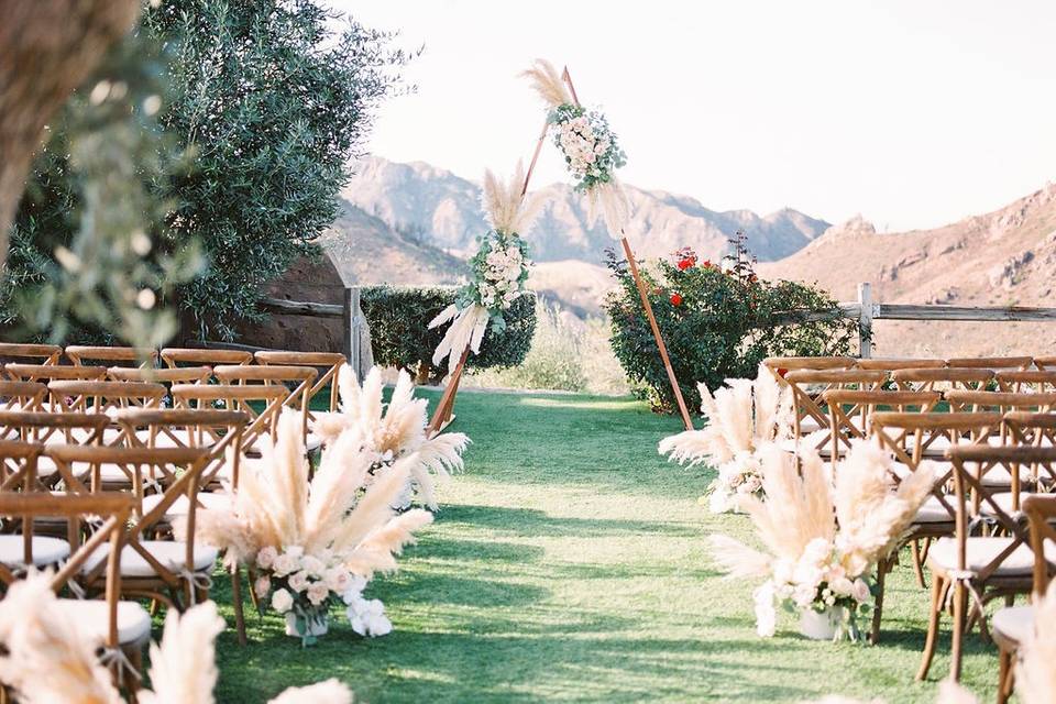 Malibu Cielo Farm wedding