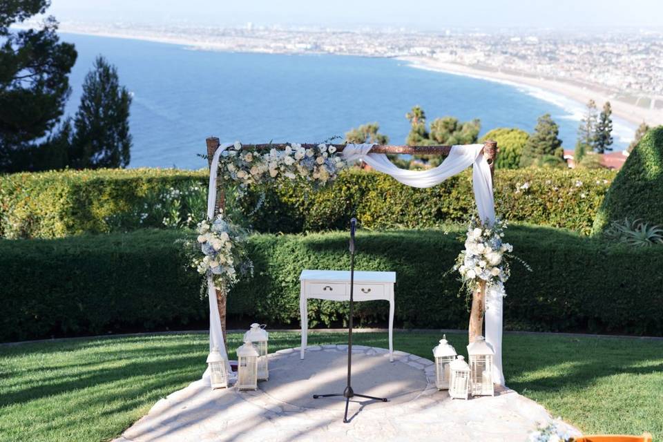 Palos Verdes wedding florist