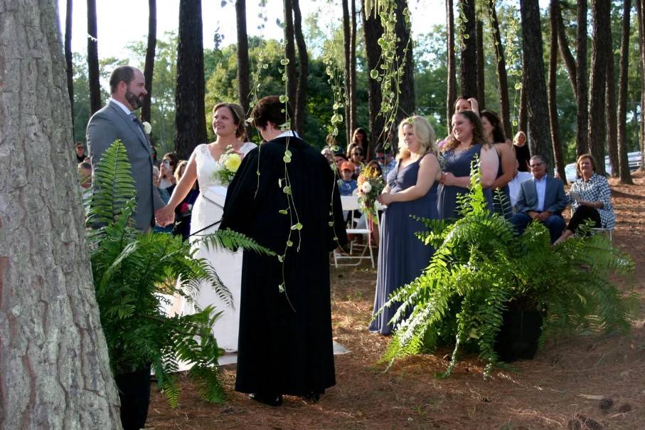 Pine Grove ceremony