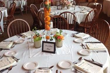 Tall table centerpiece