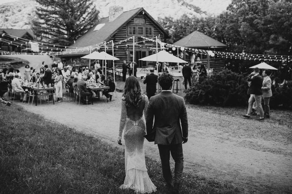 B+W Bride and Groom