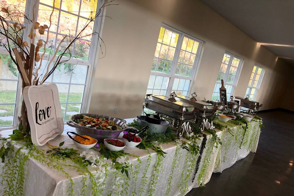 Wedding Catered @ Angelo's