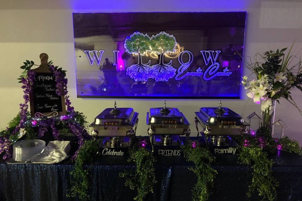 Catering @ Willow Event Center