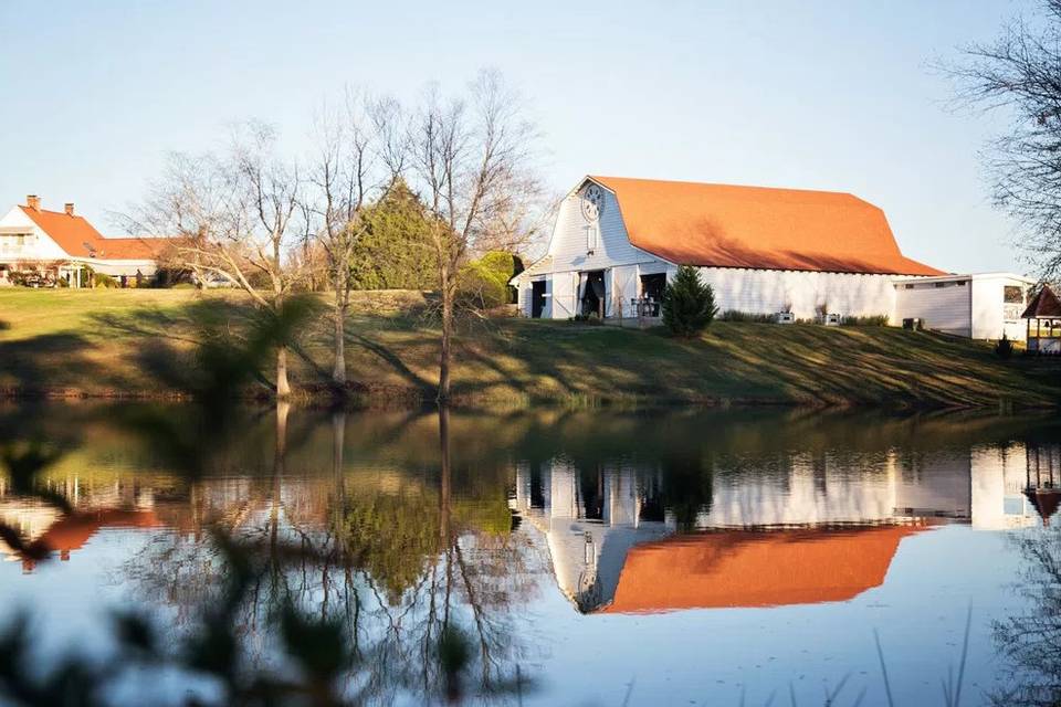 House and lake