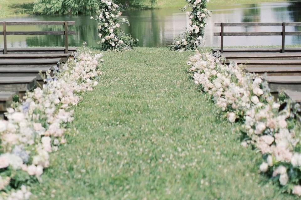 Lake ceremony site