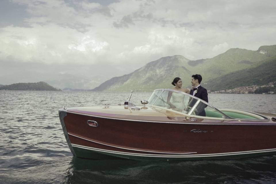 Riva Boat in Lake Como