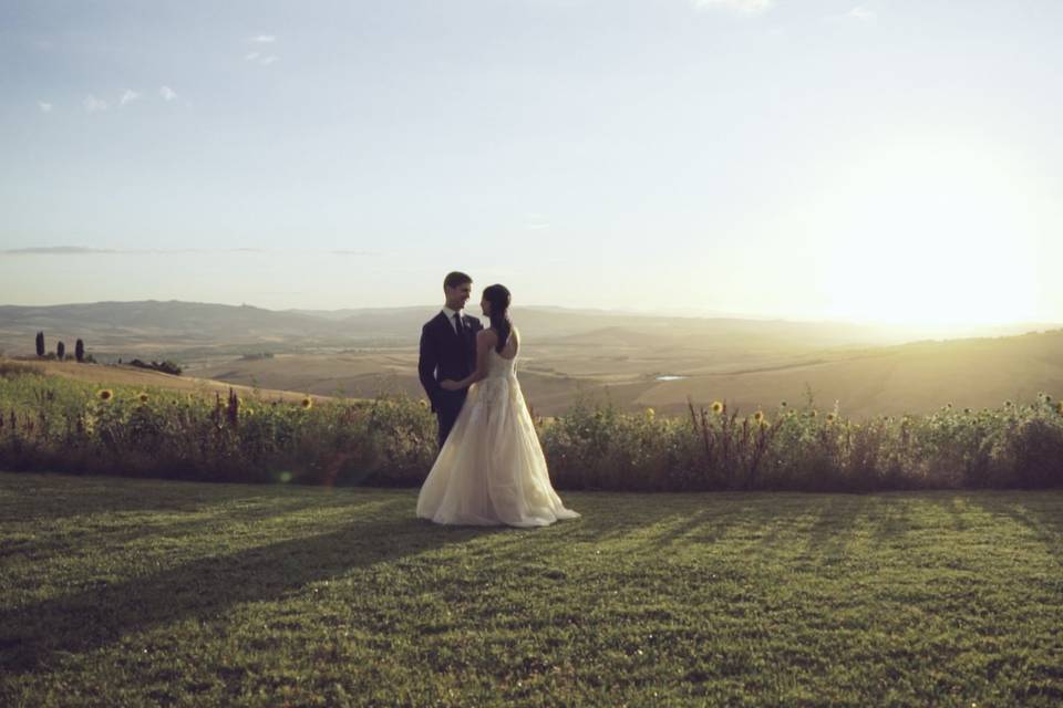 Wedding at La Bandita, Tuscany