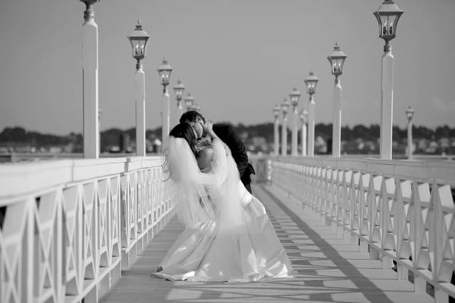 Lovers on the pier
