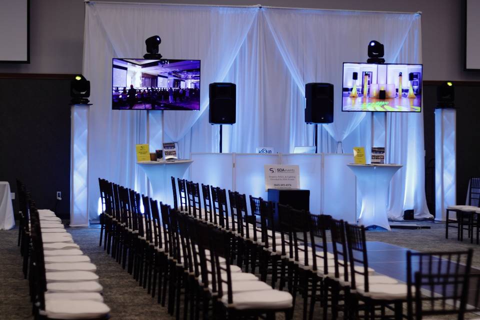 DjKasino Bridal Show Setup