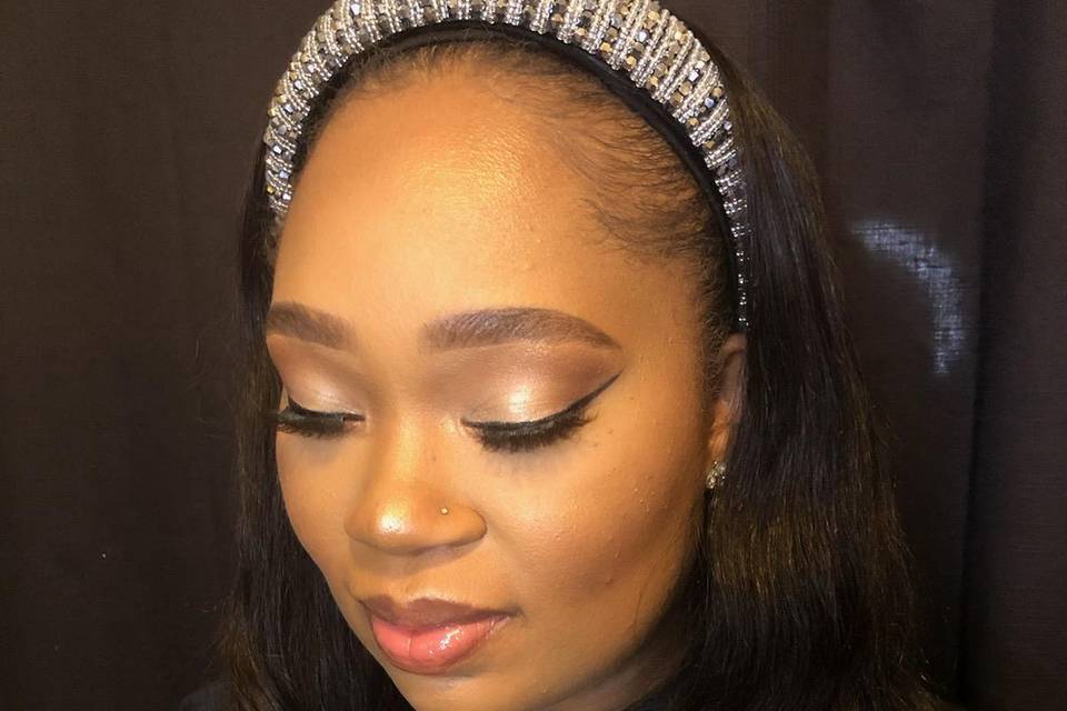 Natural Glam Bridal Makeup