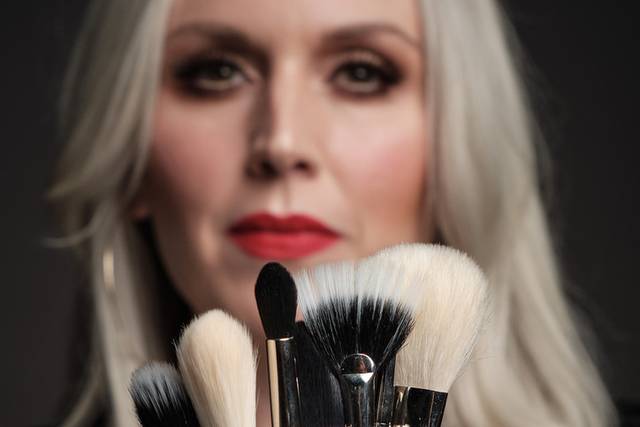 The tools make the makeup