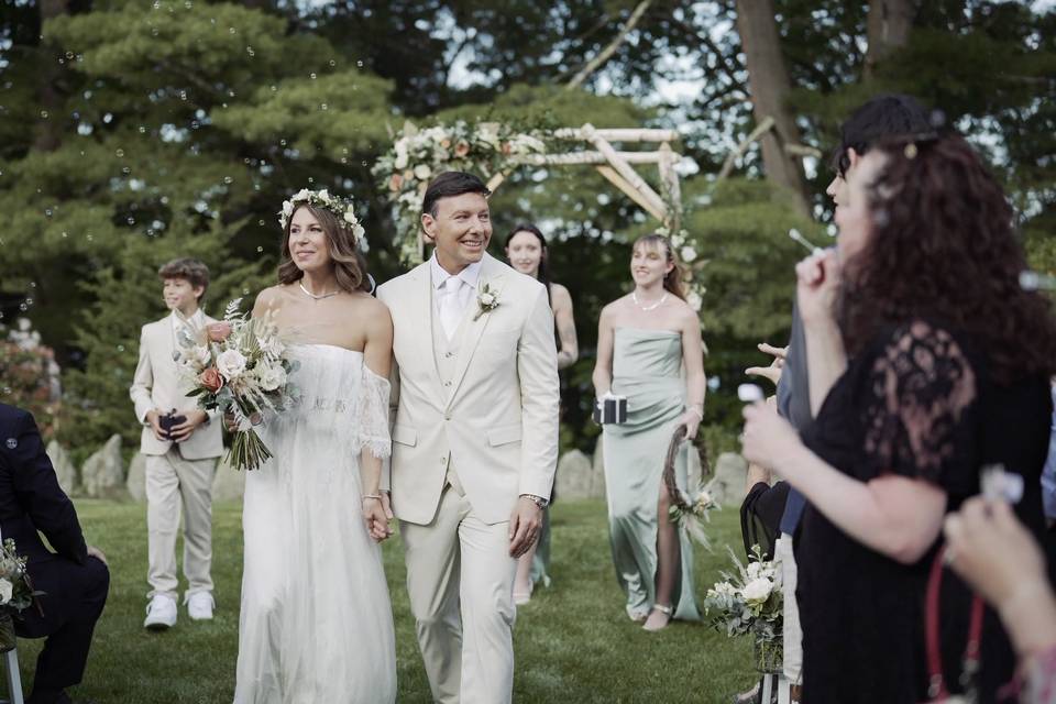 Foresty Wedding Ceremony