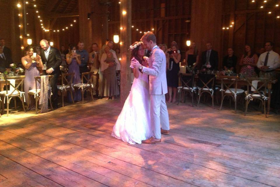 First dance