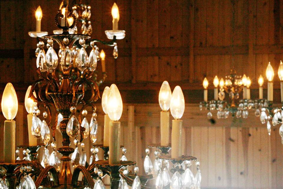 Vintage chandelier lighting