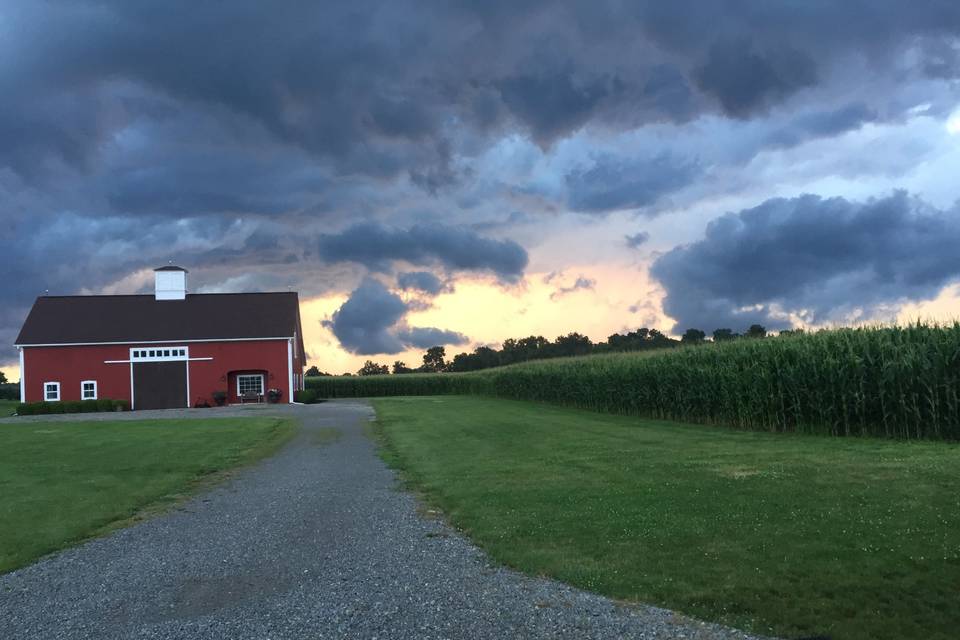 Storm coming in