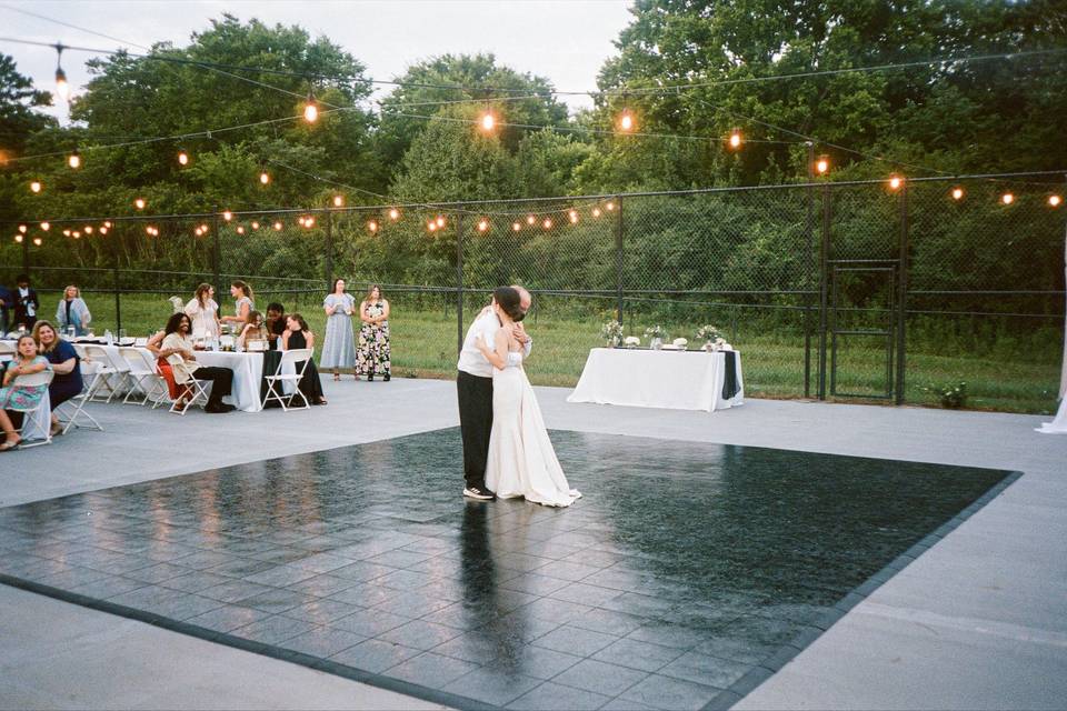 Outdoor courtyard