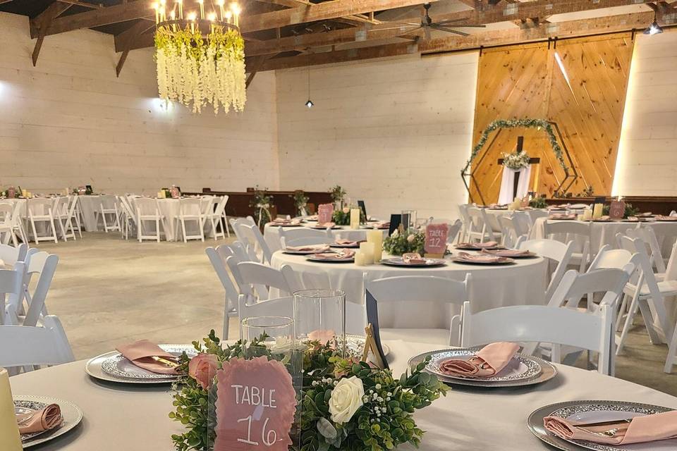 Reception spaces