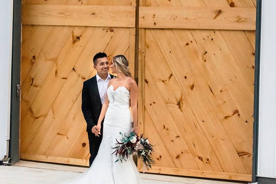 Stunning barn doors