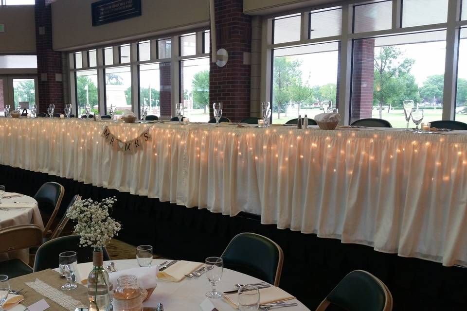 Head table