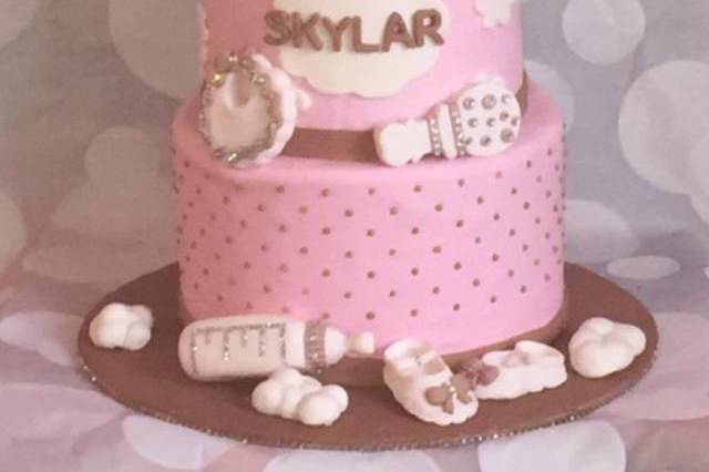 Custom Baby Shower Cake