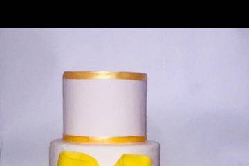 Custom wedding cake