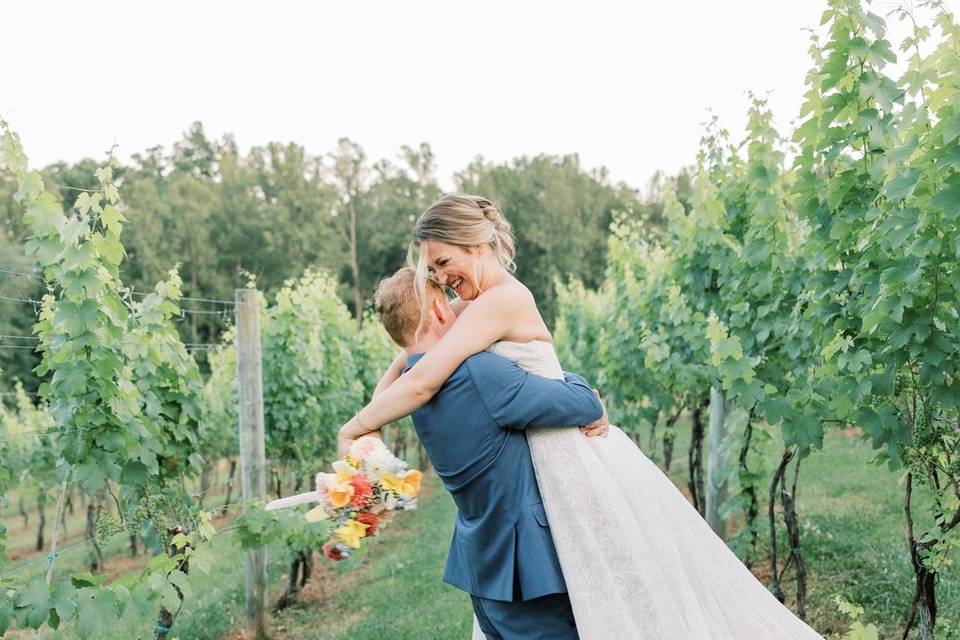 We have 12 acres of vineyards