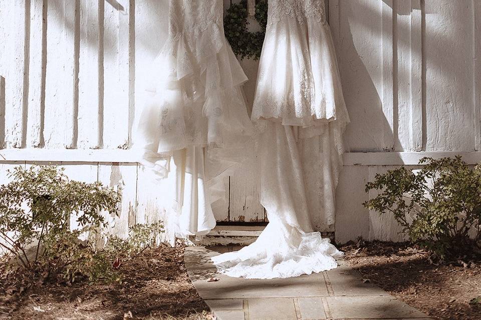 Beautiful white dresses