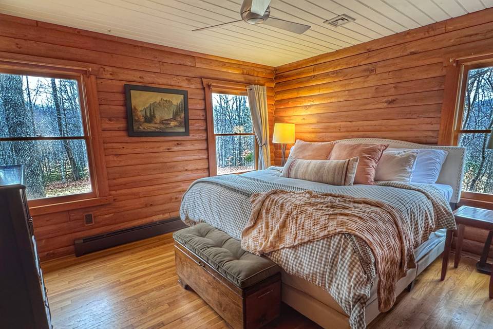 Cabin bedroom 1