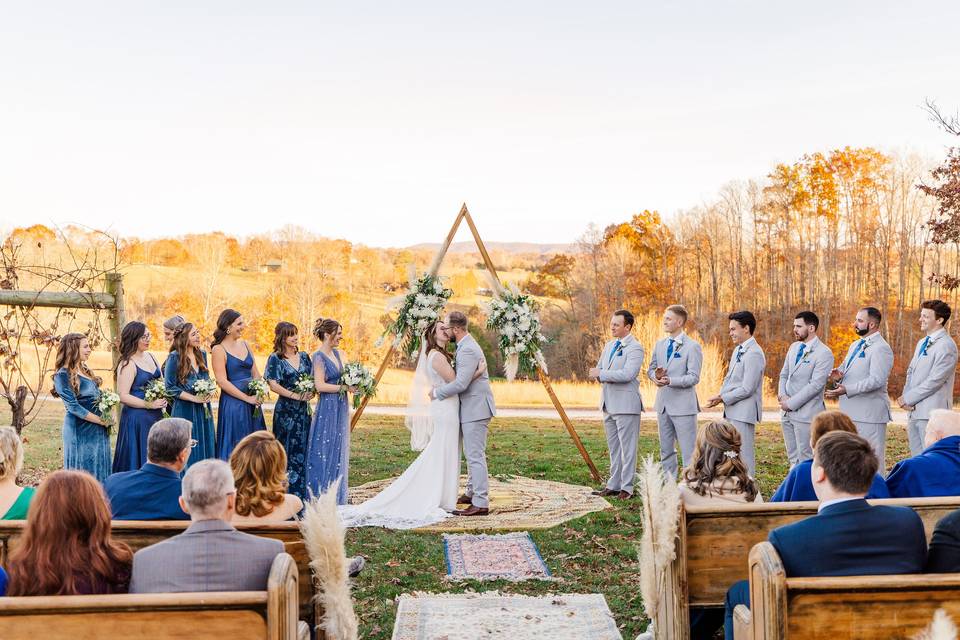 Valley view in November