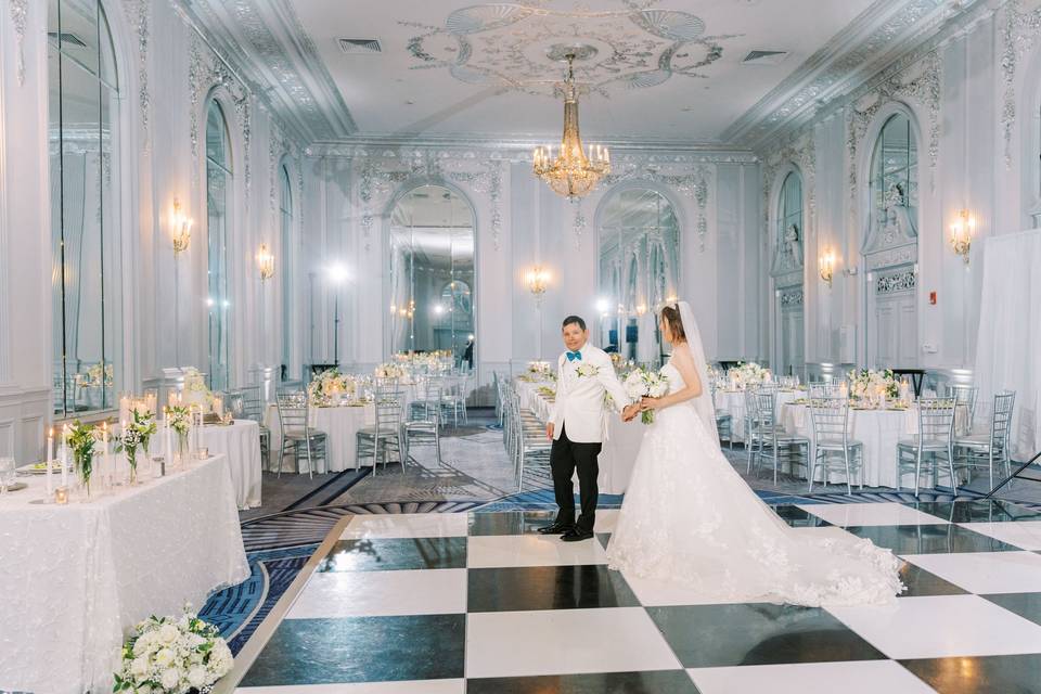 The Read House silver Ballroom