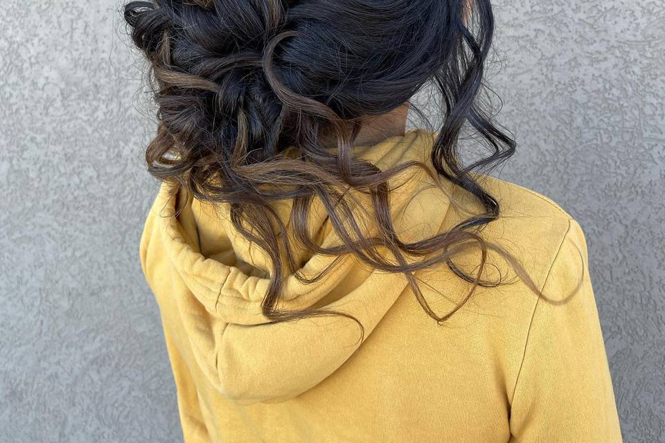 Stunning hairstyle