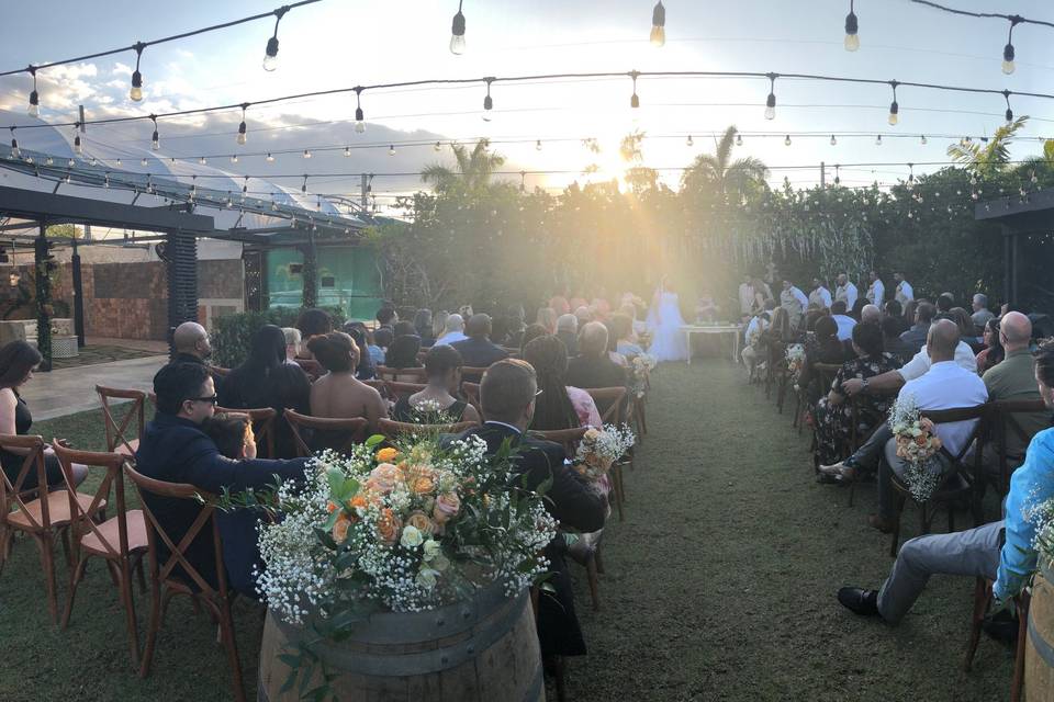 Garden Wedding in Miami