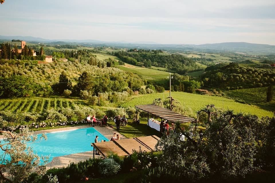 Wedding villa in Tuscany