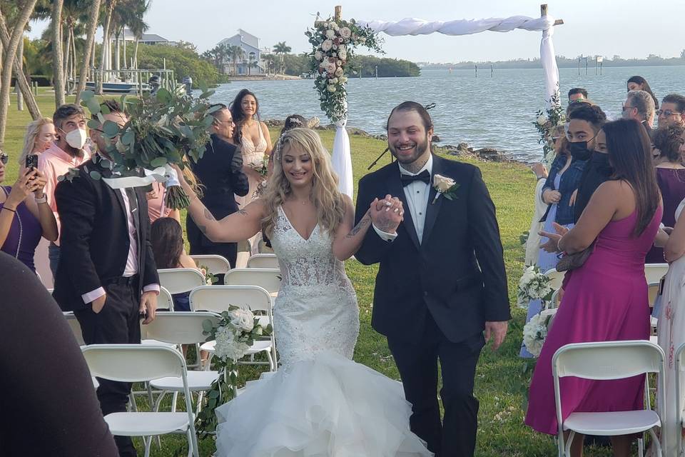 Outdoor ceremony