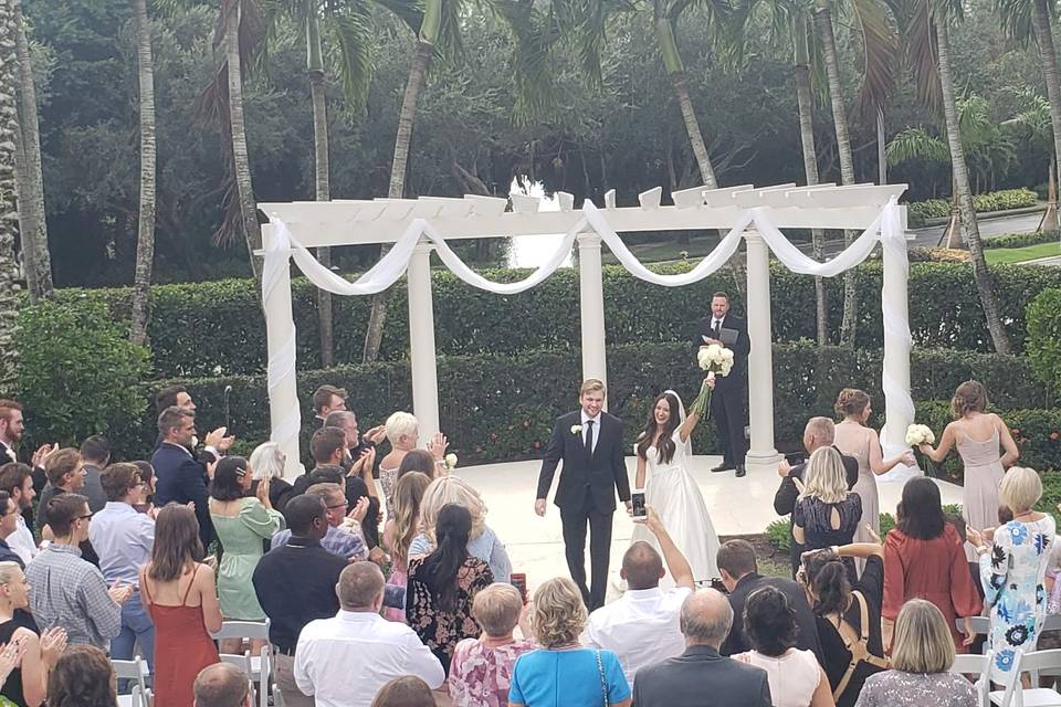 Outdoor ceremony