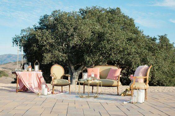 Kiss Me in Carmel Vintage Event Rentals