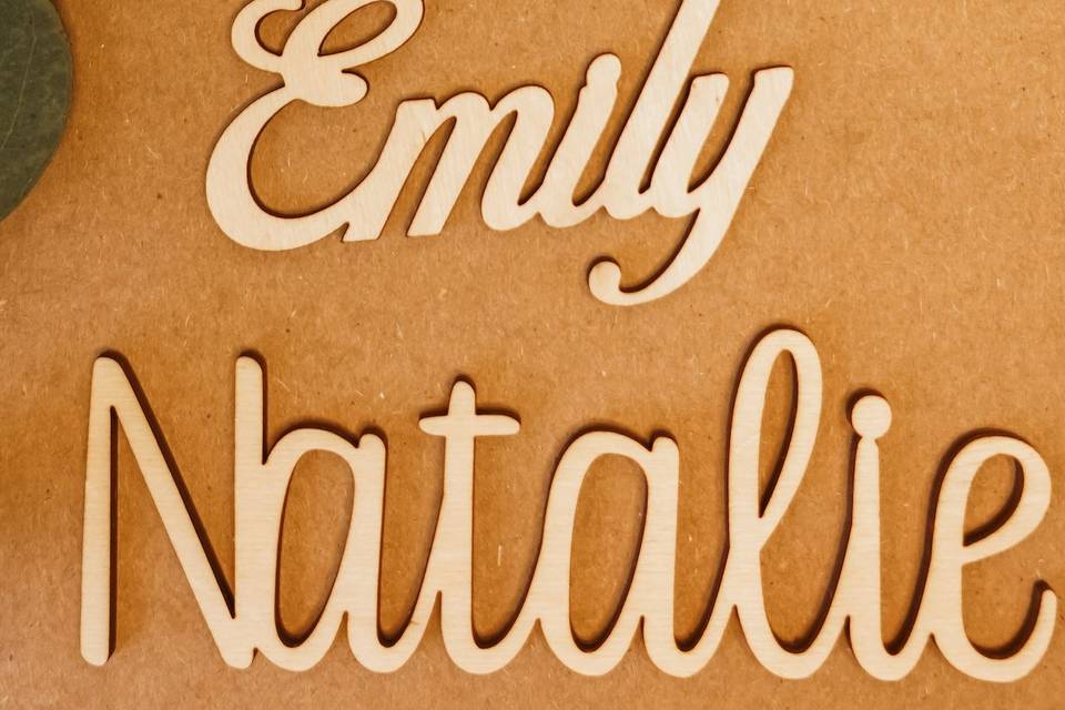 Personalized place card