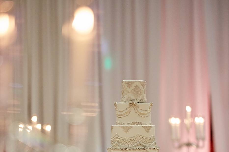 Multi-tier cake