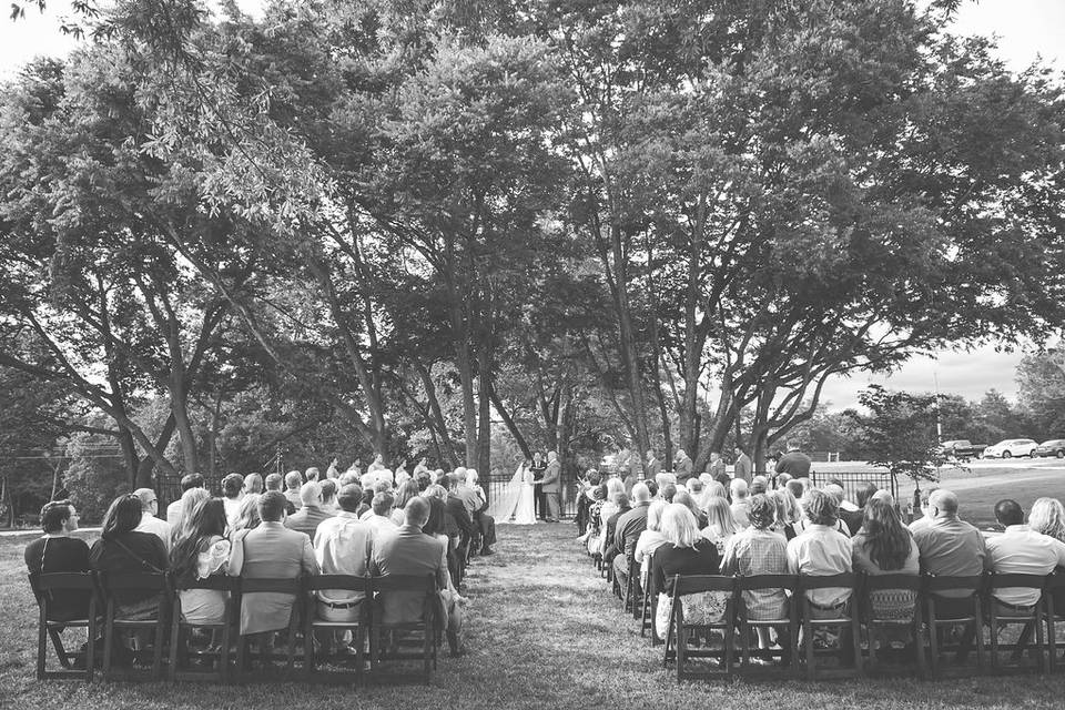 Open-air ceremony