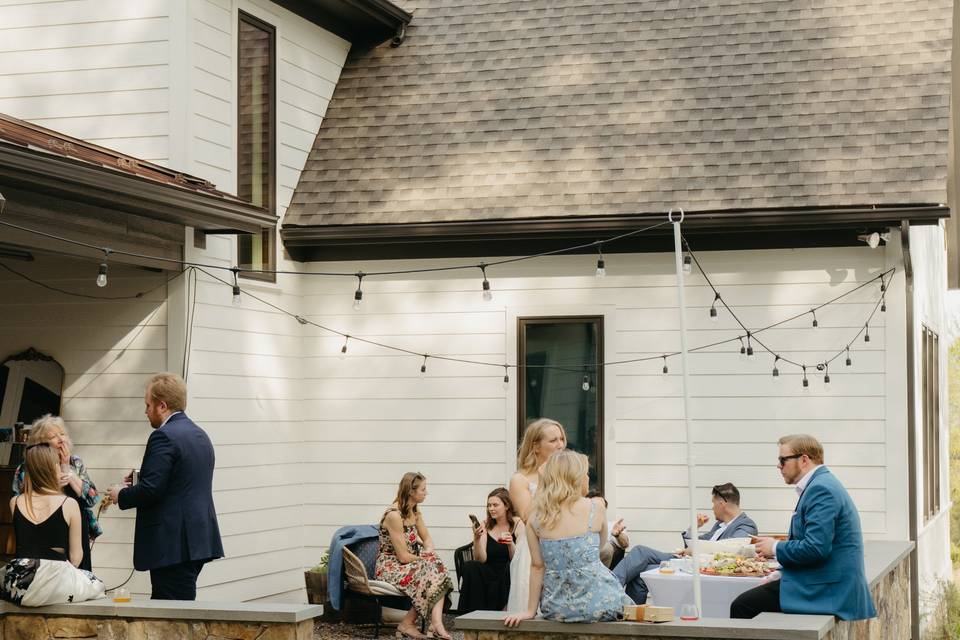 Casual reception