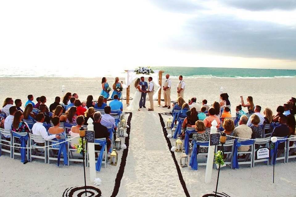 Beach Wedding Decor.