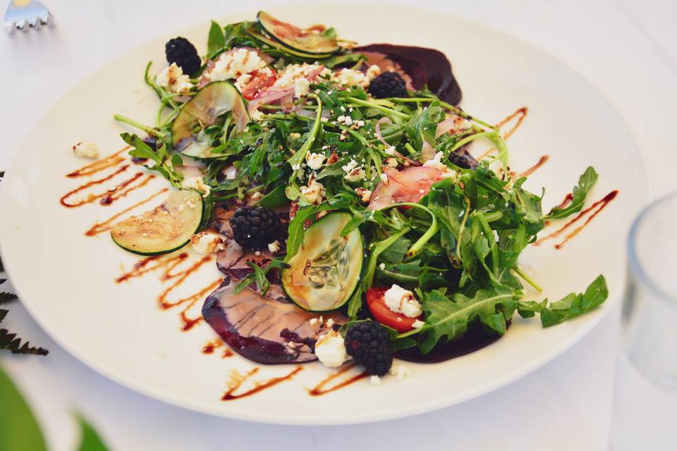 A light tropical salad