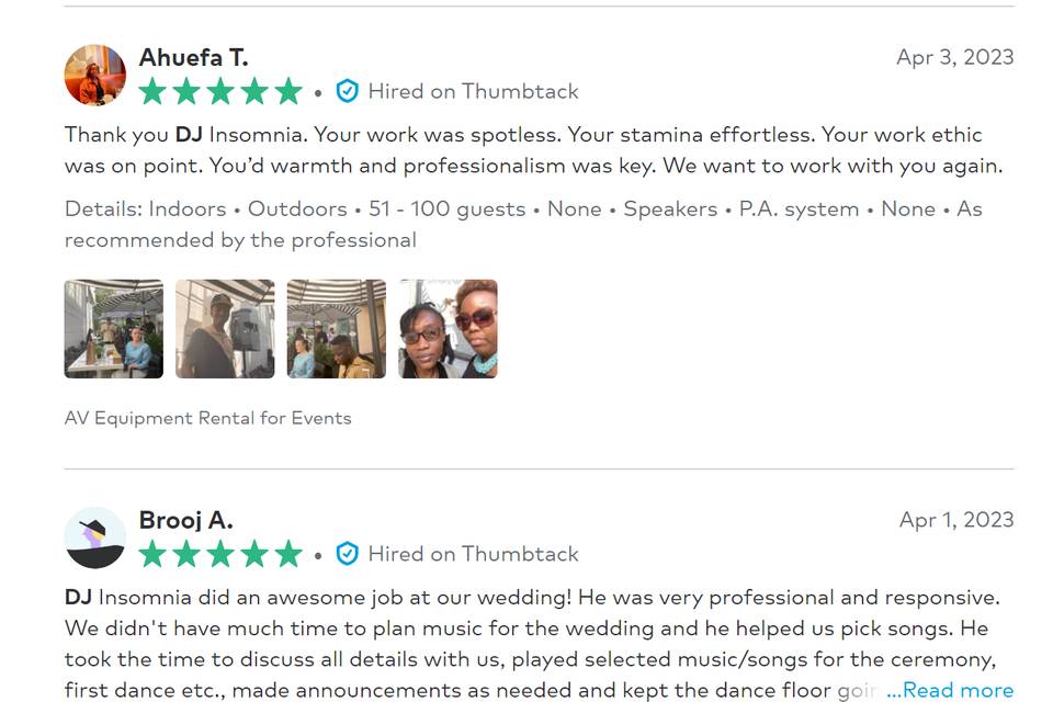 Reviews