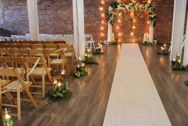 Aisle and altar