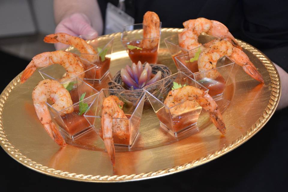 BBQ Shrimp Cocktail, a favorite HD! So good.