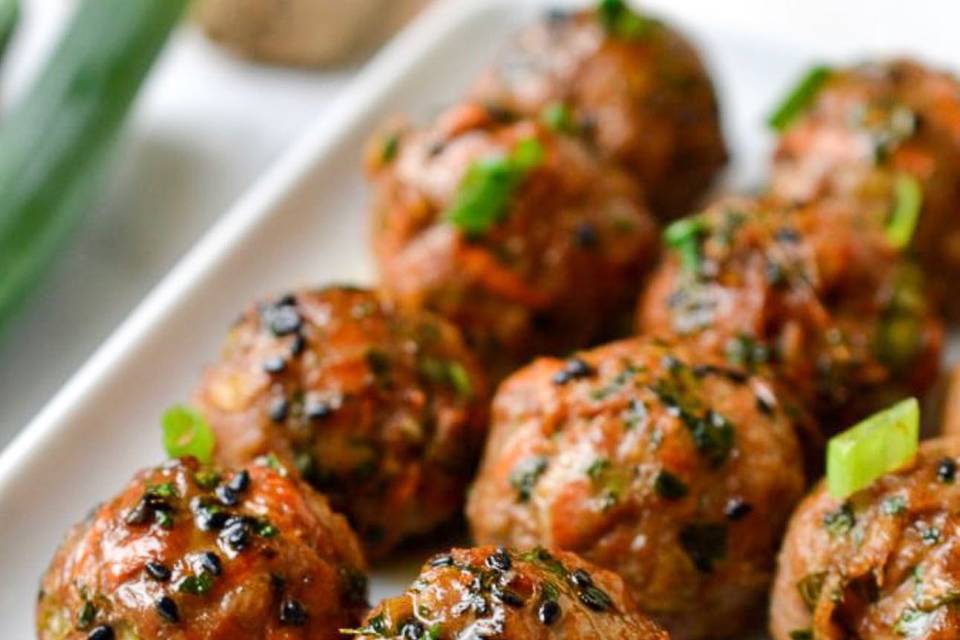 Our juicy Pork Meatballs